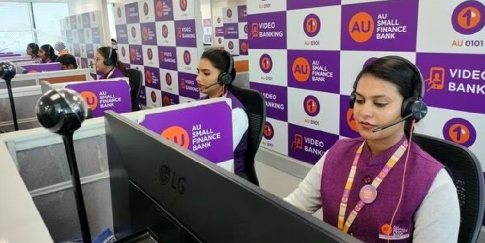 AU Small Finance Bank (SFB) launches India's first 24/7 video banking facility for 365 days